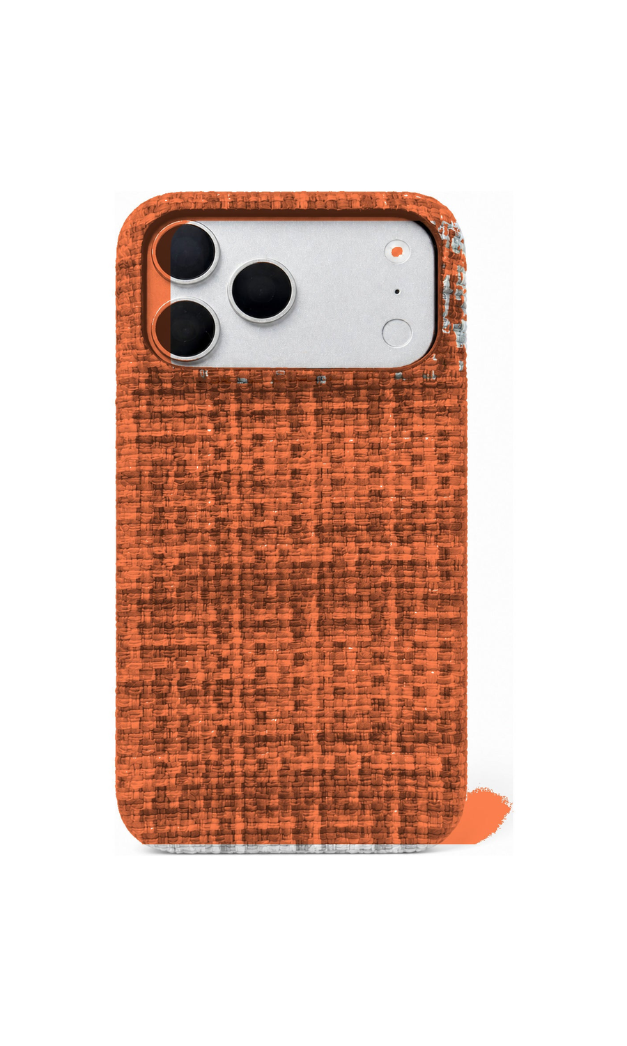 AP Lab Pro color SKU image v1: Orange-Blue iPhone case front view
