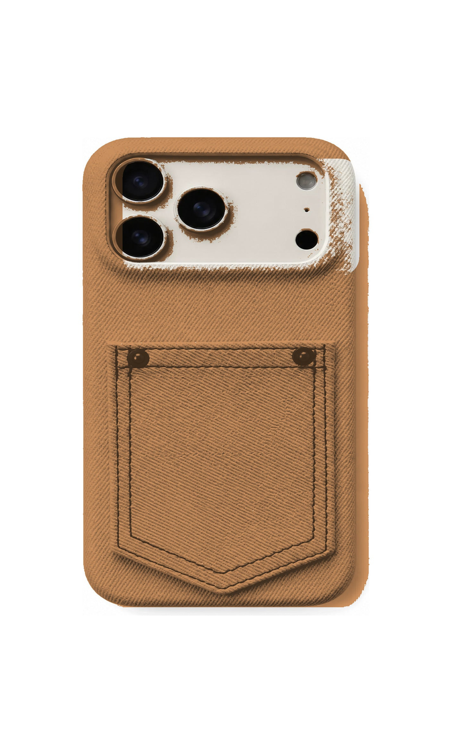 AP Lab Pro color SKU image v1: CaramelBrown iPhone case front view