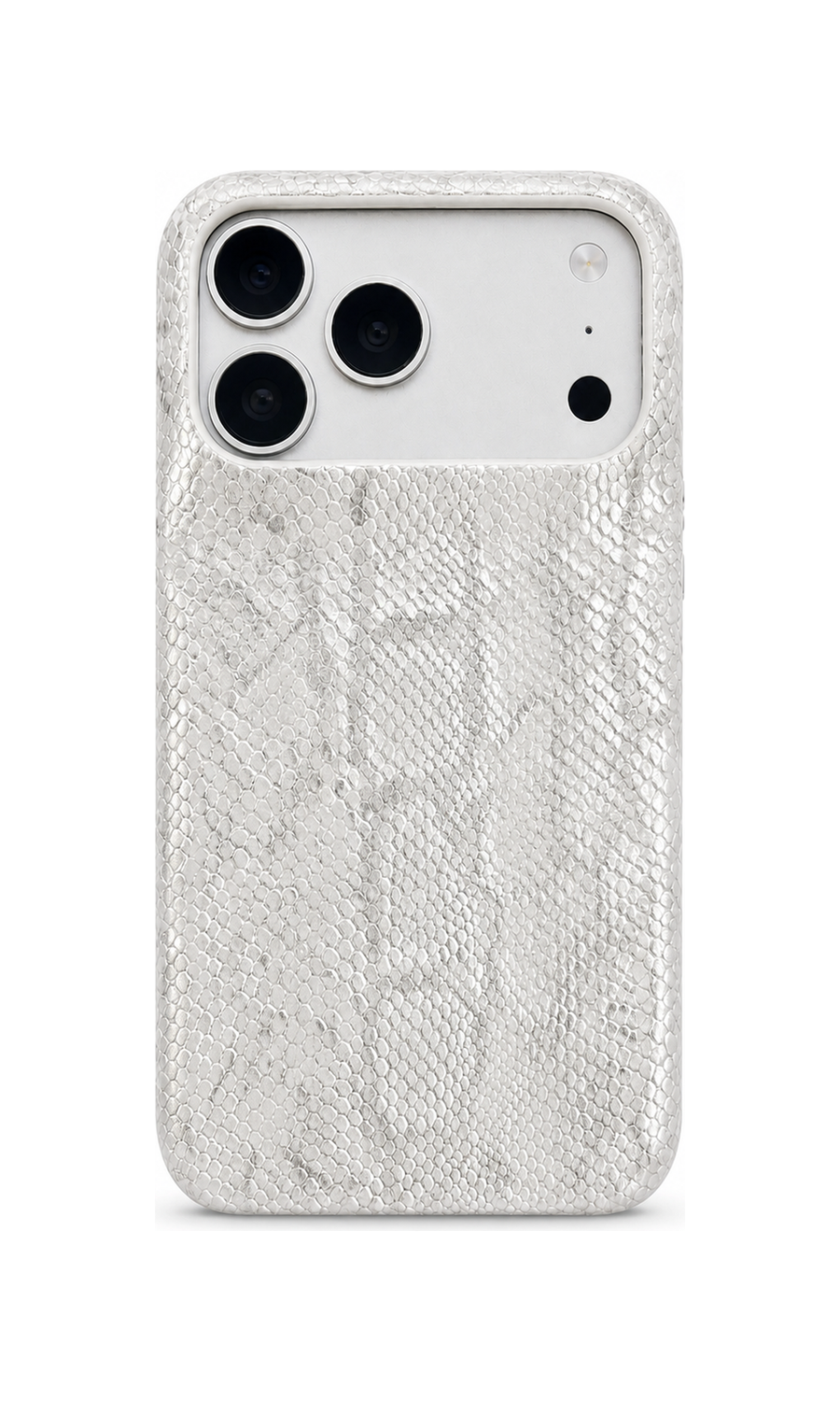 AP Lab Pro color SKU image v1: Soft White Silver iPhone case front view