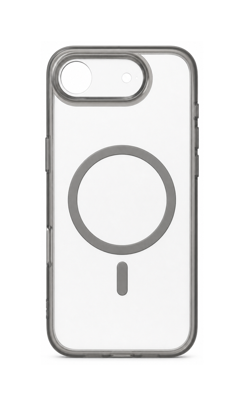 Clear MagSafe Case for iPhone — Clear Black large-scale product image on white background