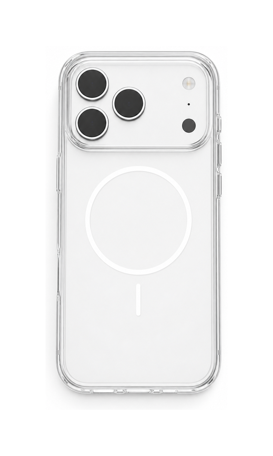 Clear MagSafe Case for iPhone — Black main image