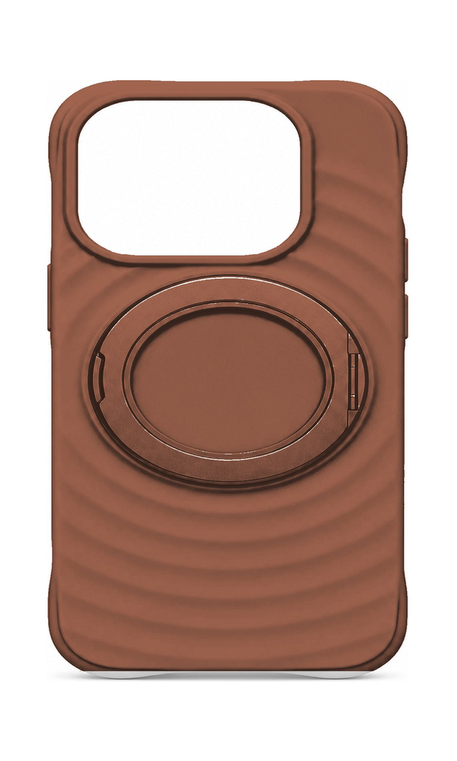 AP Lab Pro color SKU image v1: Chestnut Mocha iPhone case front view — large product scale on white background