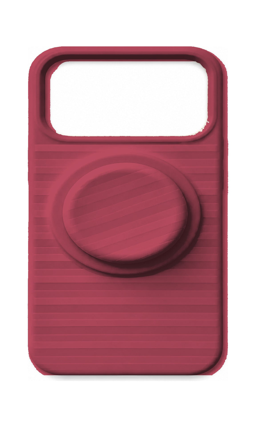 AP Lab Pro color SKU image v1: Berry Red iPhone case front view — large product scale on white background