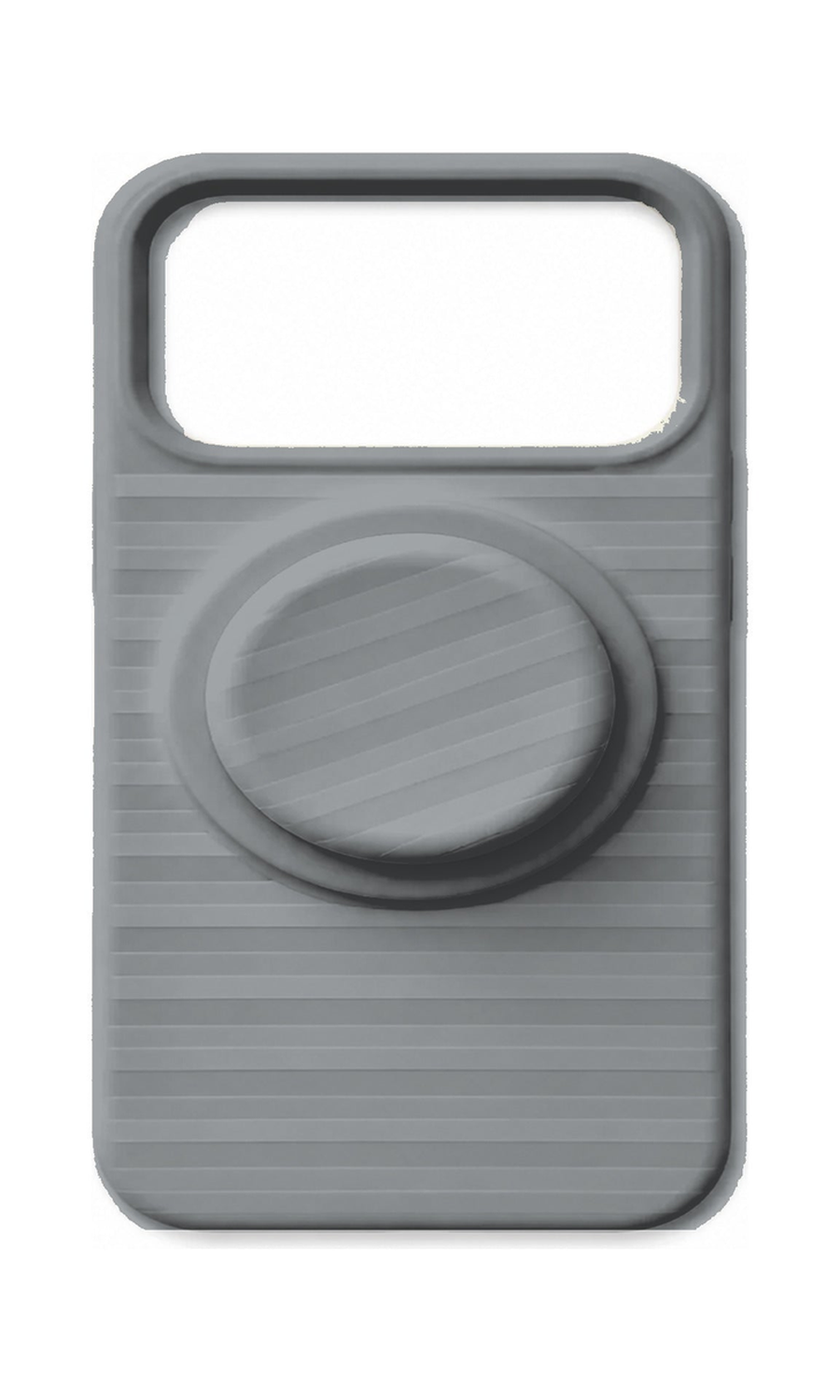 AP Lab Pro color SKU image v1: Slate Gray iPhone case front view — large product scale on white background