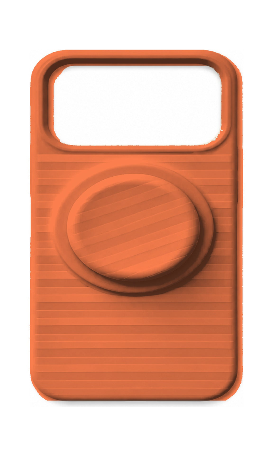 AP Lab Pro color SKU image v1: SunlightOrange iPhone case front view — large product scale on white background