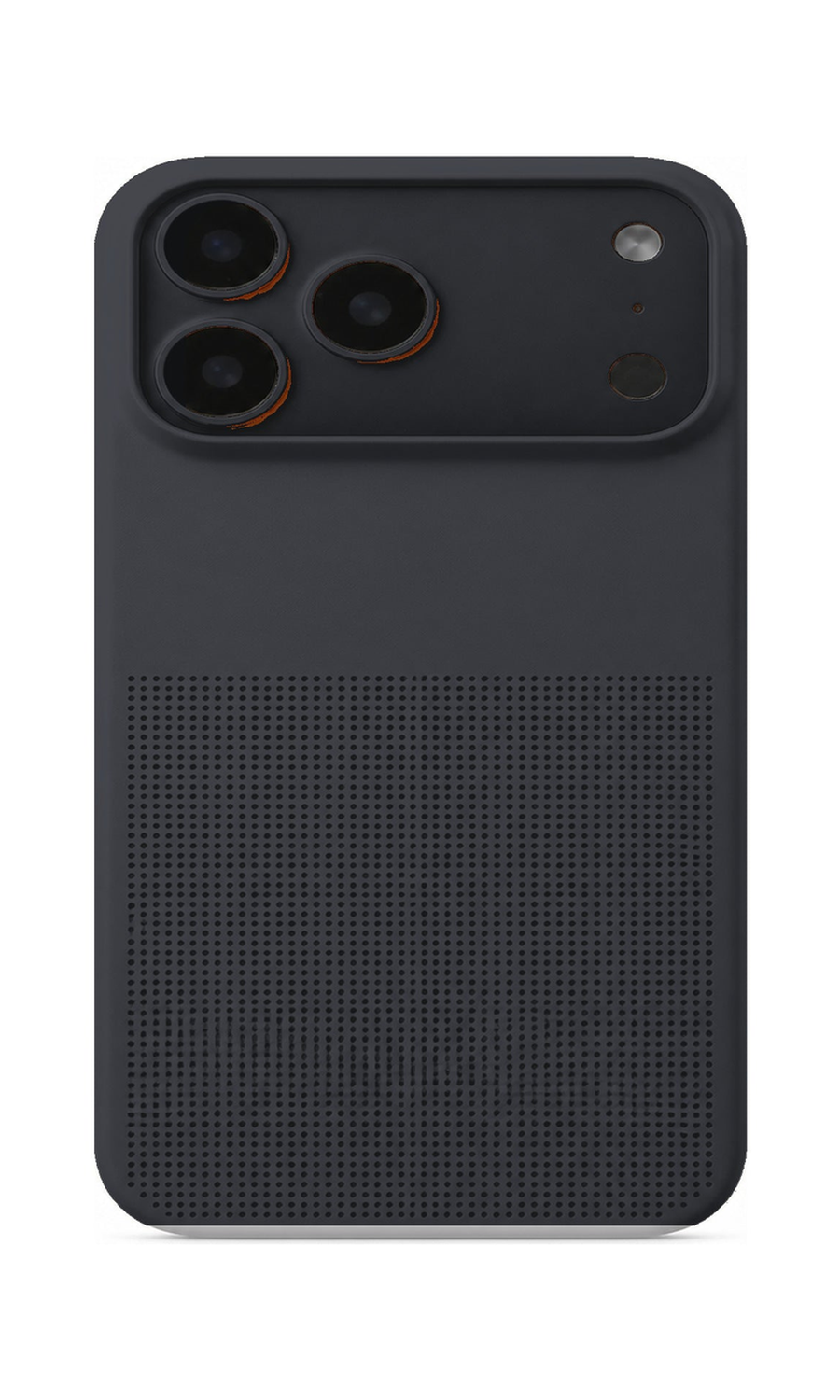 AP Lab Pro color SKU image v1: Samurai Black iPhone case front view — large product scale on white background