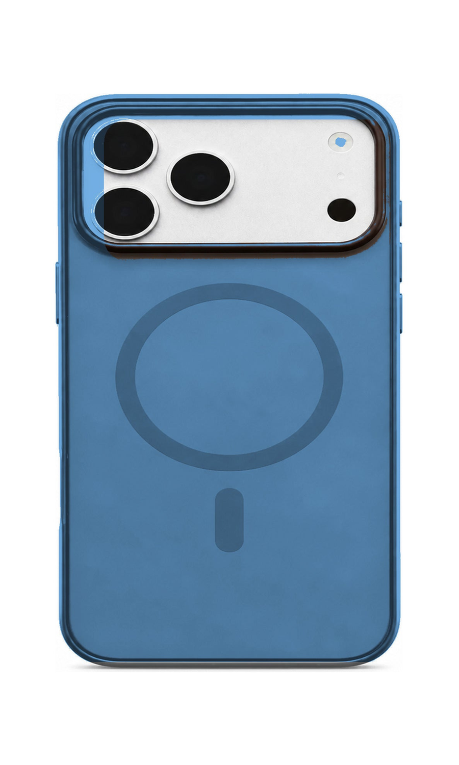 AP Lab Pro color SKU image v1: Deep Sea Blue iPhone case front view — large product scale on white background
