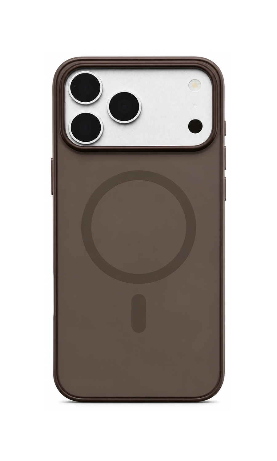 Liquid Silicone MagSafe Case for iPhone — Coffee Brown main image