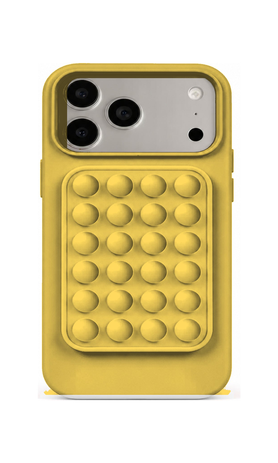 AP Lab Pro color SKU image v1: Lemon Yellow iPhone case front view — large product scale on white background