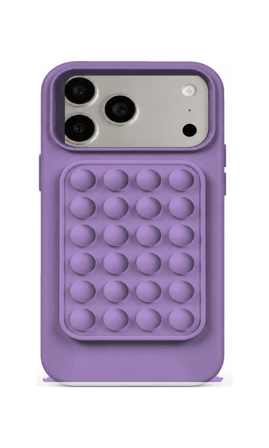AP Lab Pro color SKU image v1: Taro Purple iPhone case front view — large product scale on white background