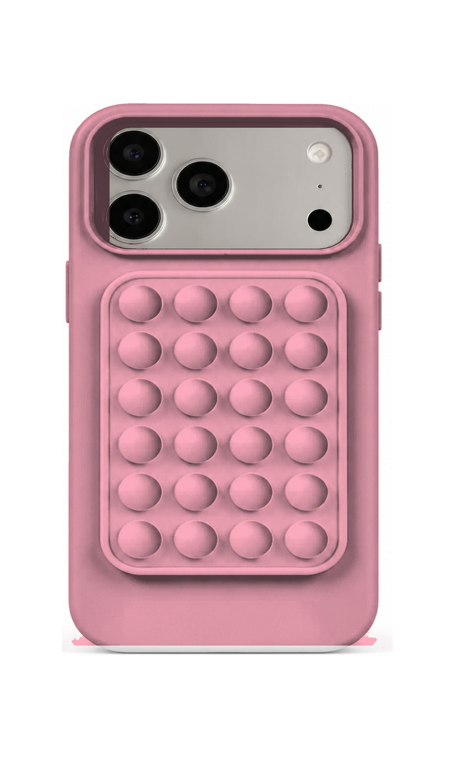AP Lab Pro color SKU image v1: Hibiscus Pink iPhone case front view — large product scale on white background