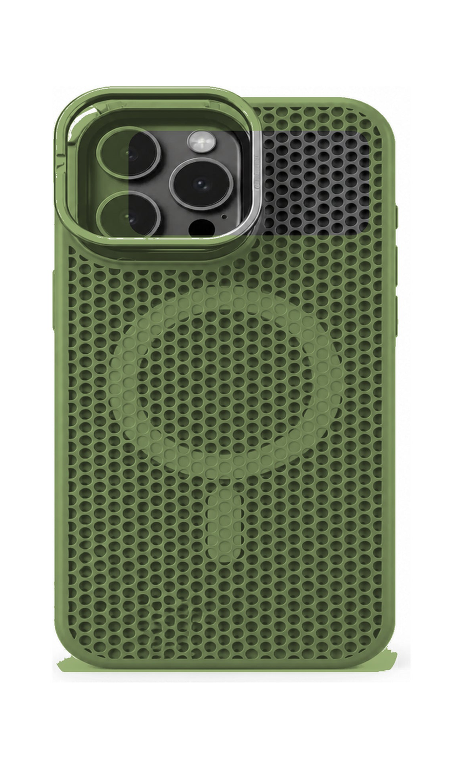 AP Lab Pro color SKU image v1: Teal Blue iPhone case front view — large product scale on white background