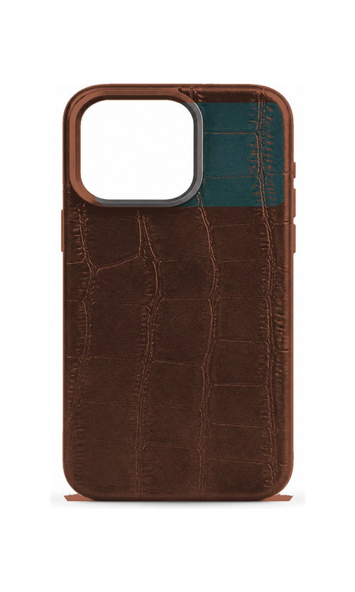 AP Lab Pro color SKU image v1: Chestnut Brown iPhone case front view — large product scale on white background