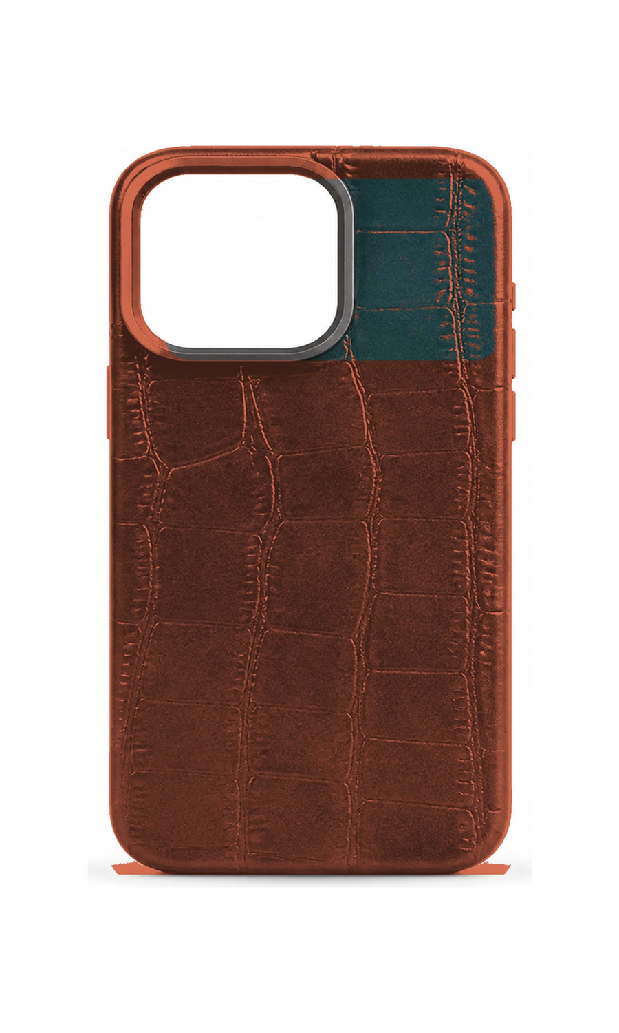 AP Lab Pro color SKU image v1: Terracotta Orange iPhone case front view — large product scale on white background
