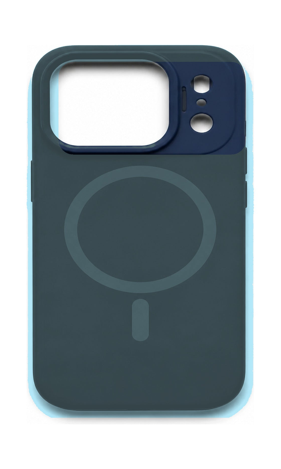 AP Lab Pro color SKU image v1: Ice Blue iPhone case front view — large product scale on white background