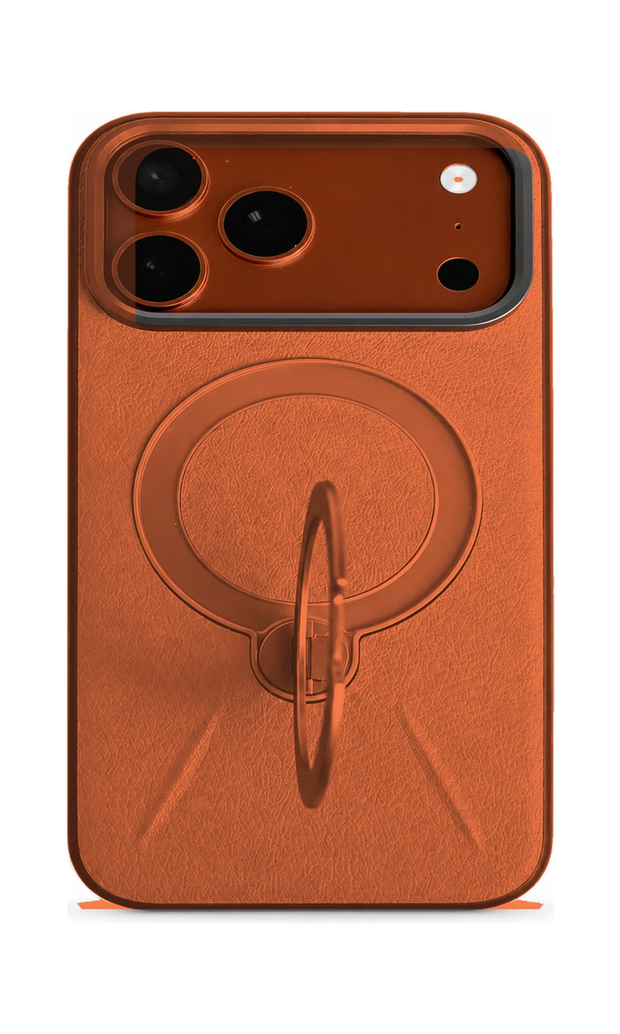 AP Lab Pro color SKU image v1: Orange iPhone case front view — large product scale on white background