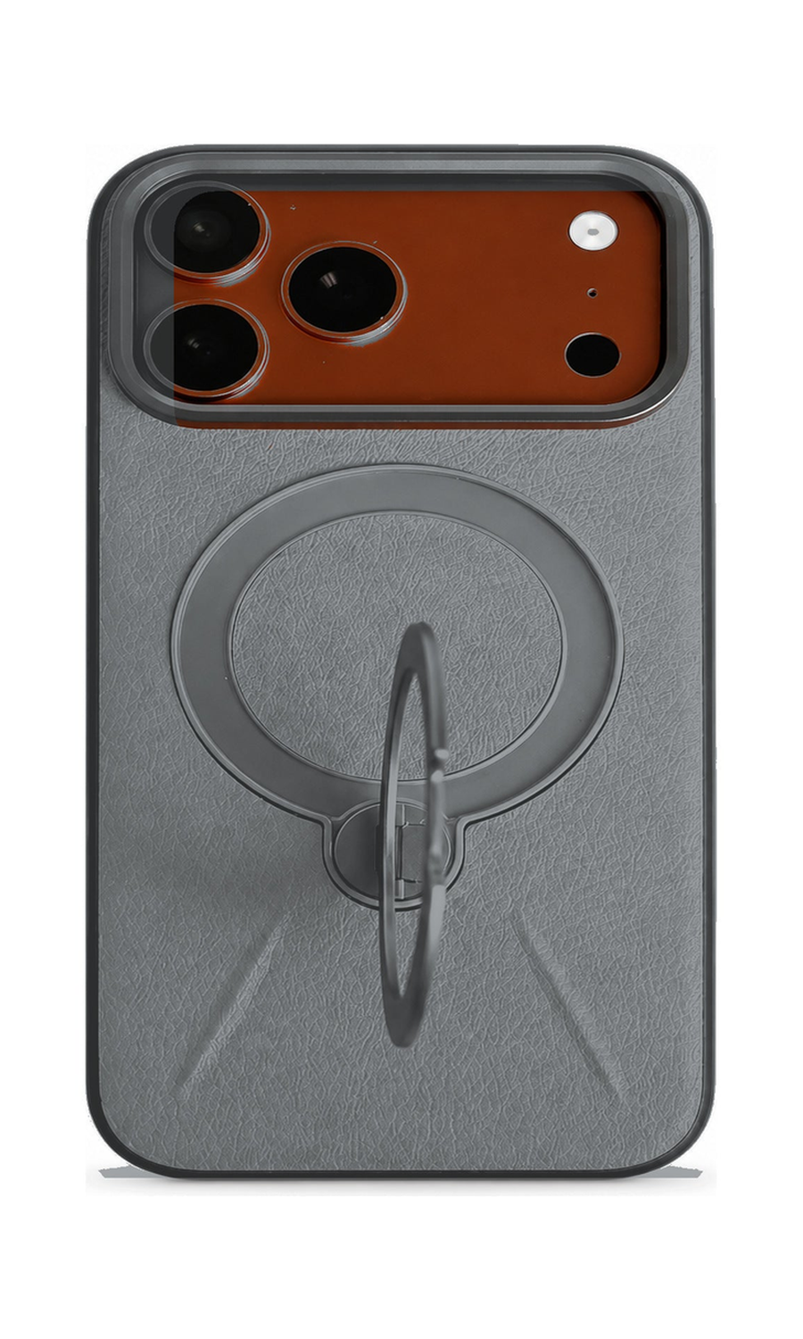 AP Lab Pro color SKU image v1: Gray iPhone case front view — large product scale on white background