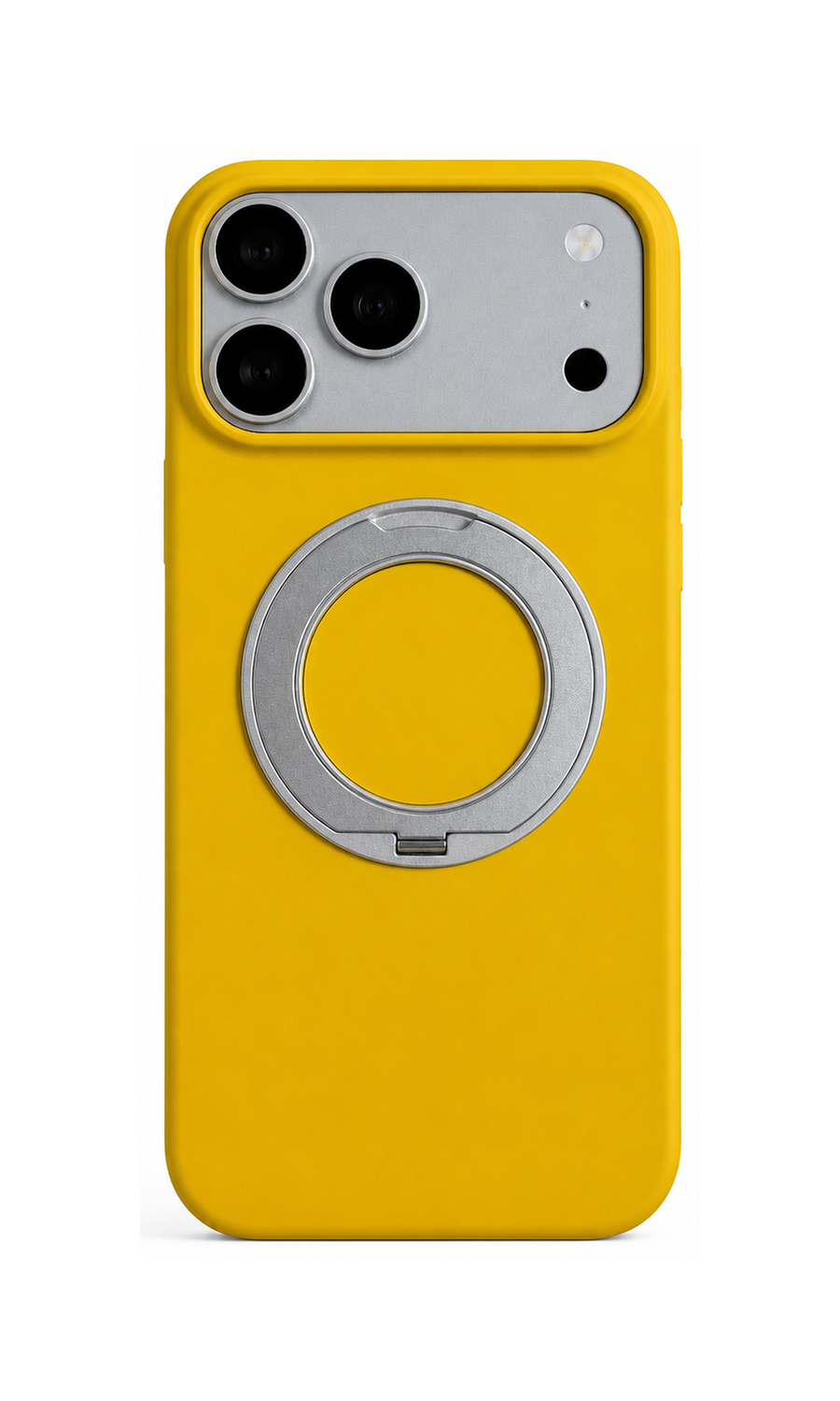 Rotating Stand MagSafe Case for iPhone — Yellow product image