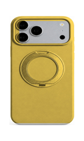 AP Lab Pro color SKU image v1: Yellow iPhone case front view — large product scale on white background
