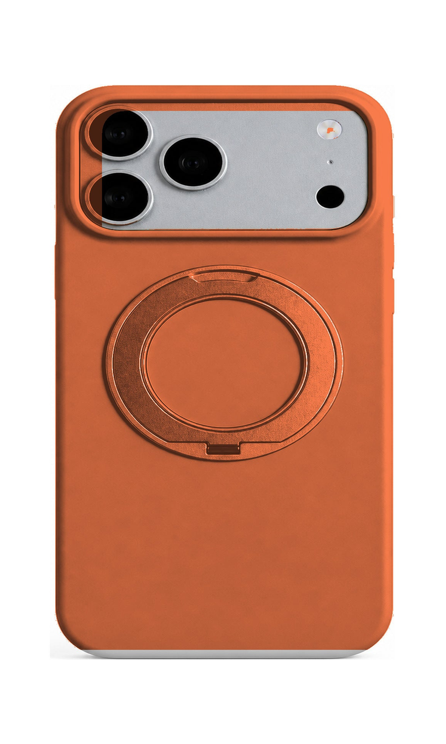 AP Lab Pro color SKU image v1: Orange iPhone case front view — large product scale on white background