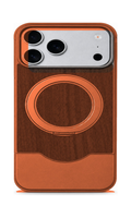 AP Lab Pro color SKU image v1: OrangeBrown iPhone case front view — large product scale on white background