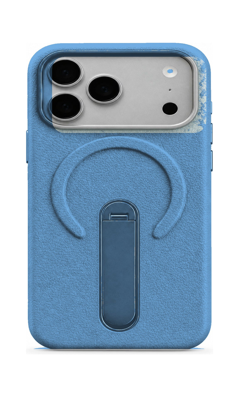 AP Lab Pro color SKU image v1: Quiet Blue iPhone case front view — large product scale on white background