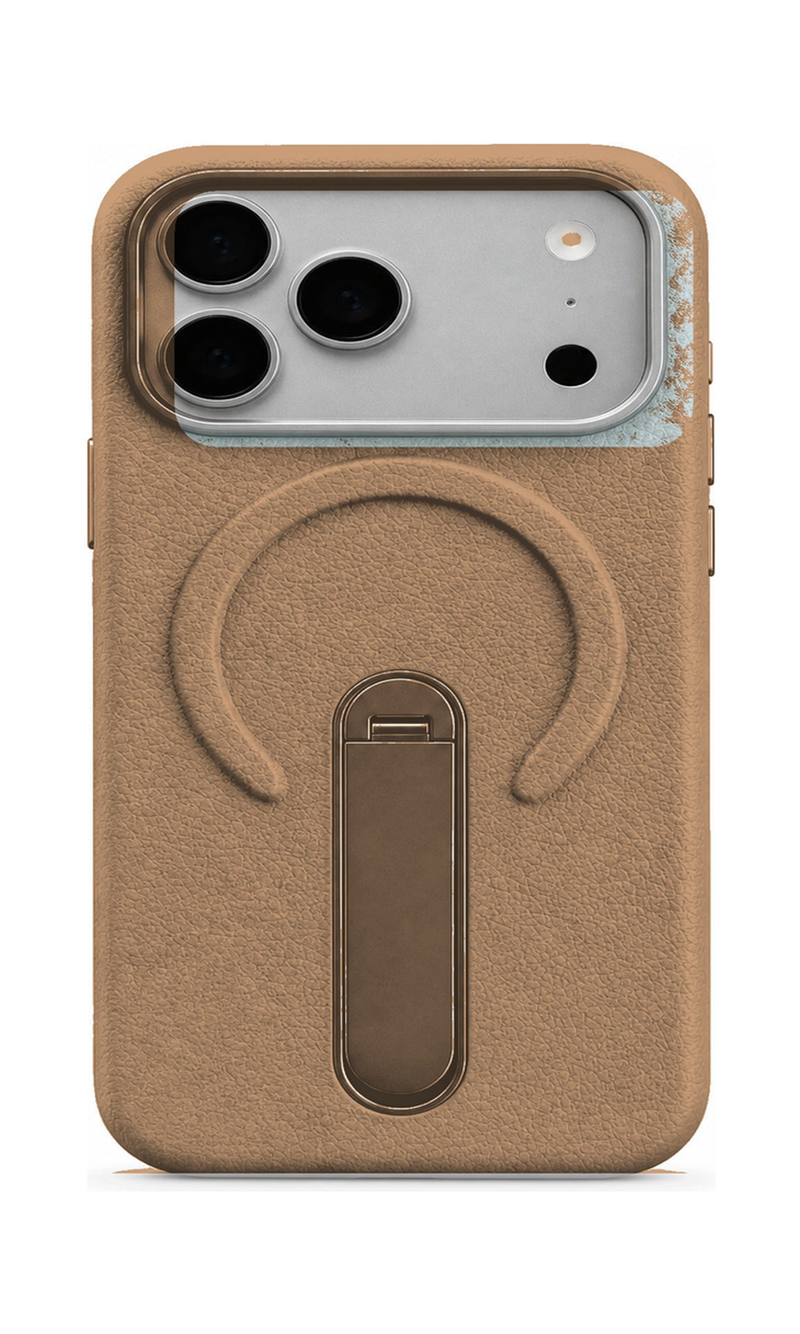 AP Lab Pro color SKU image v1: LatteBrown iPhone case front view — large product scale on white background