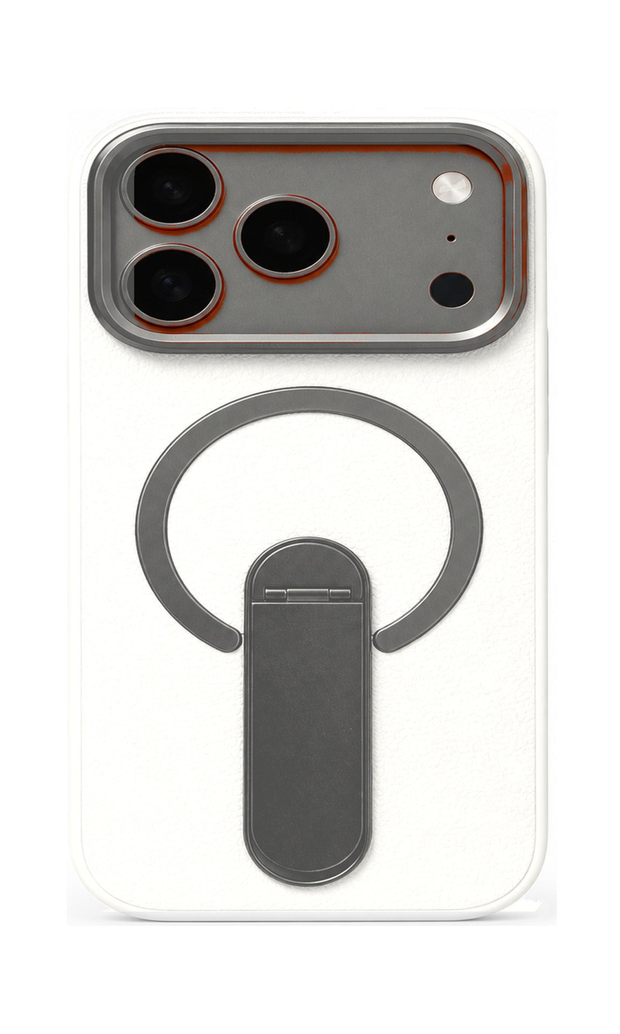 AP Lab Pro color SKU image v1: White iPhone case front view — large product scale on white background