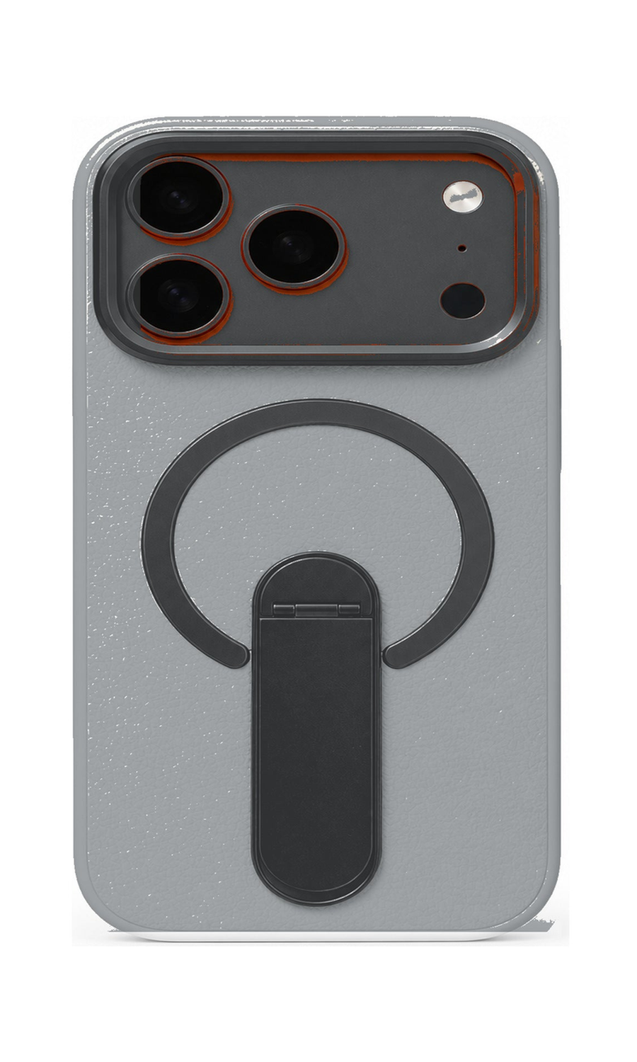 AP Lab Pro color SKU image v1: Gray iPhone case front view — large product scale on white background