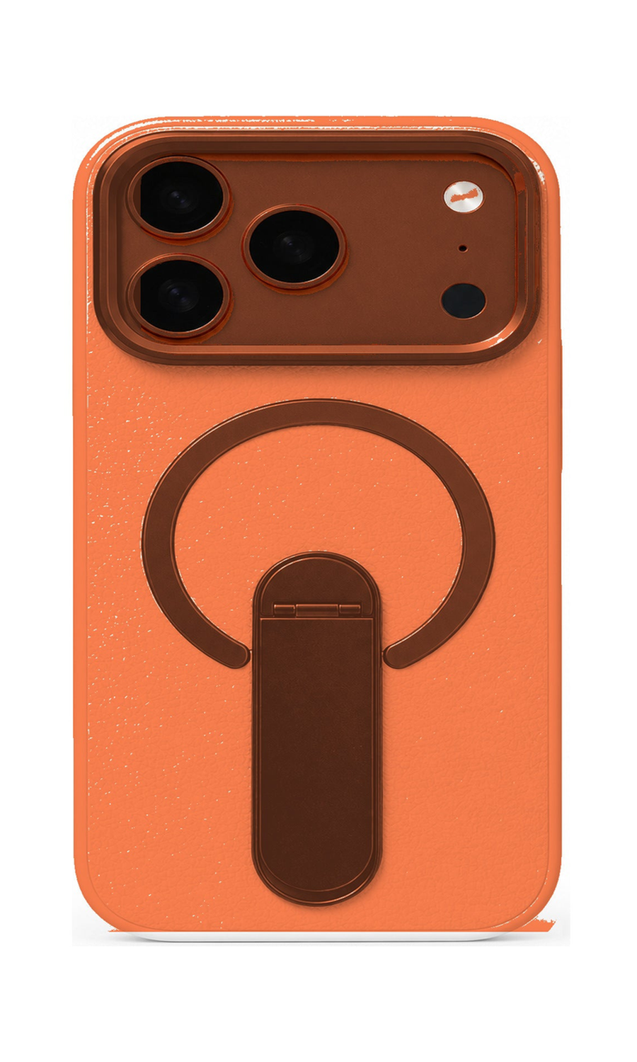 AP Lab Pro color SKU image v1: Orange iPhone case front view — large product scale on white background