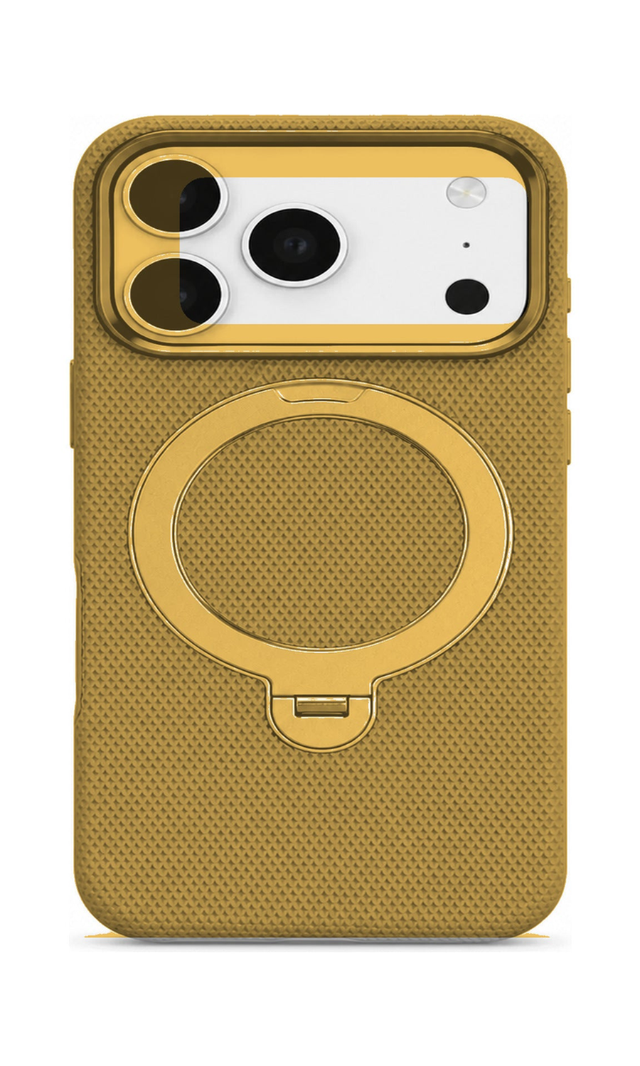 AP Lab Pro color SKU image v1: Gold iPhone case front view — large product scale on white background