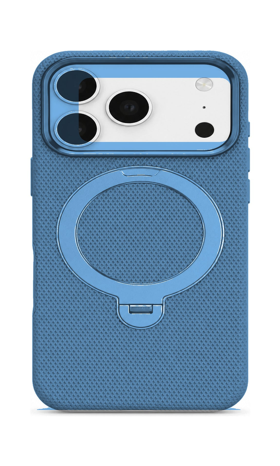 AP Lab Pro color SKU image v1: Deep Sea Blue iPhone case front view — large product scale on white background