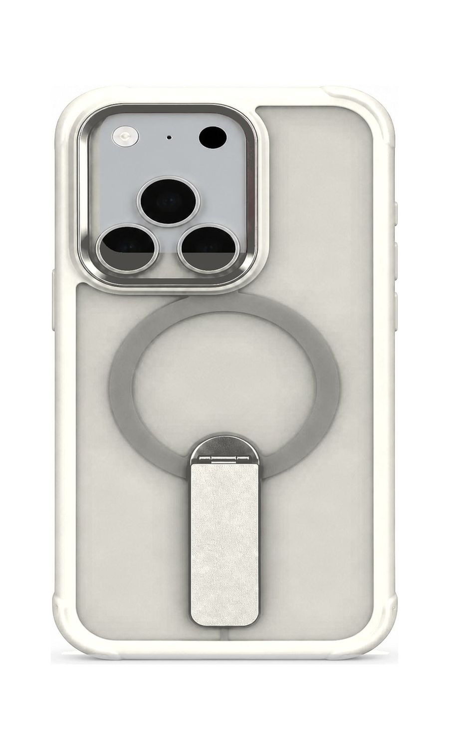 AP Lab Pro color SKU image v1: Milk Coffee Color iPhone case front view — large product scale on white background