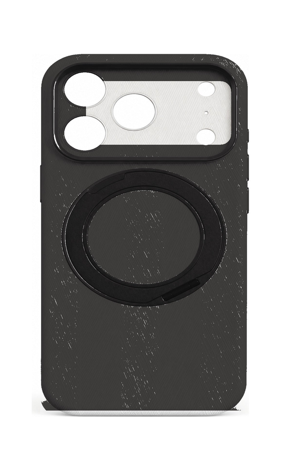 AP Lab Pro color SKU image v1: Ebony Black iPhone case front view — large product scale on white background