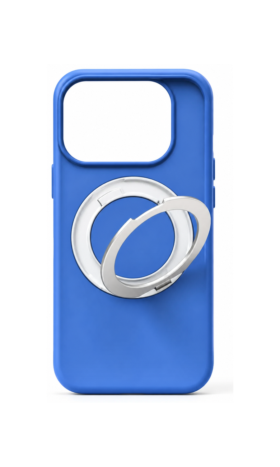 Rotating Stand MagSafe Case for iPhone — Charming Pink large-scale product image on white background