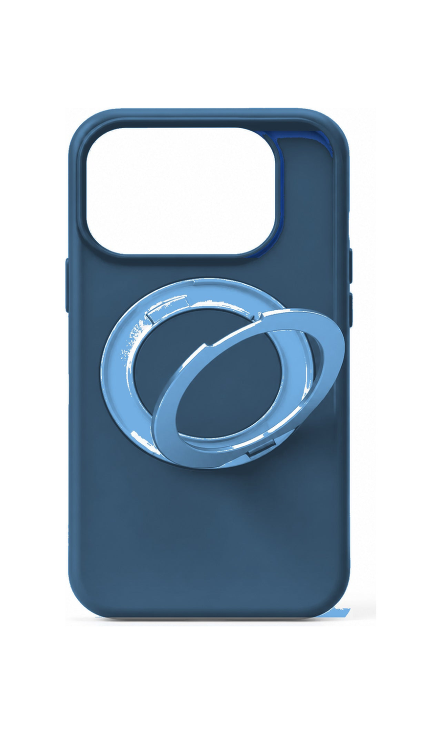 AP Lab Pro color SKU image v1: Deep Sea Blue iPhone case front view — large product scale on white background