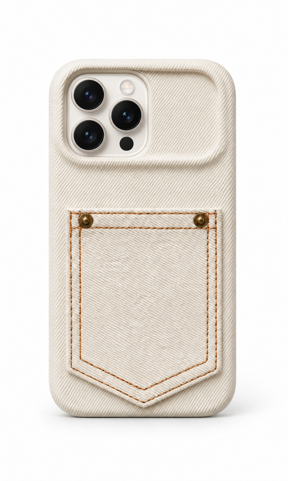 Magnetic Wallet Case for iPhone — White main image