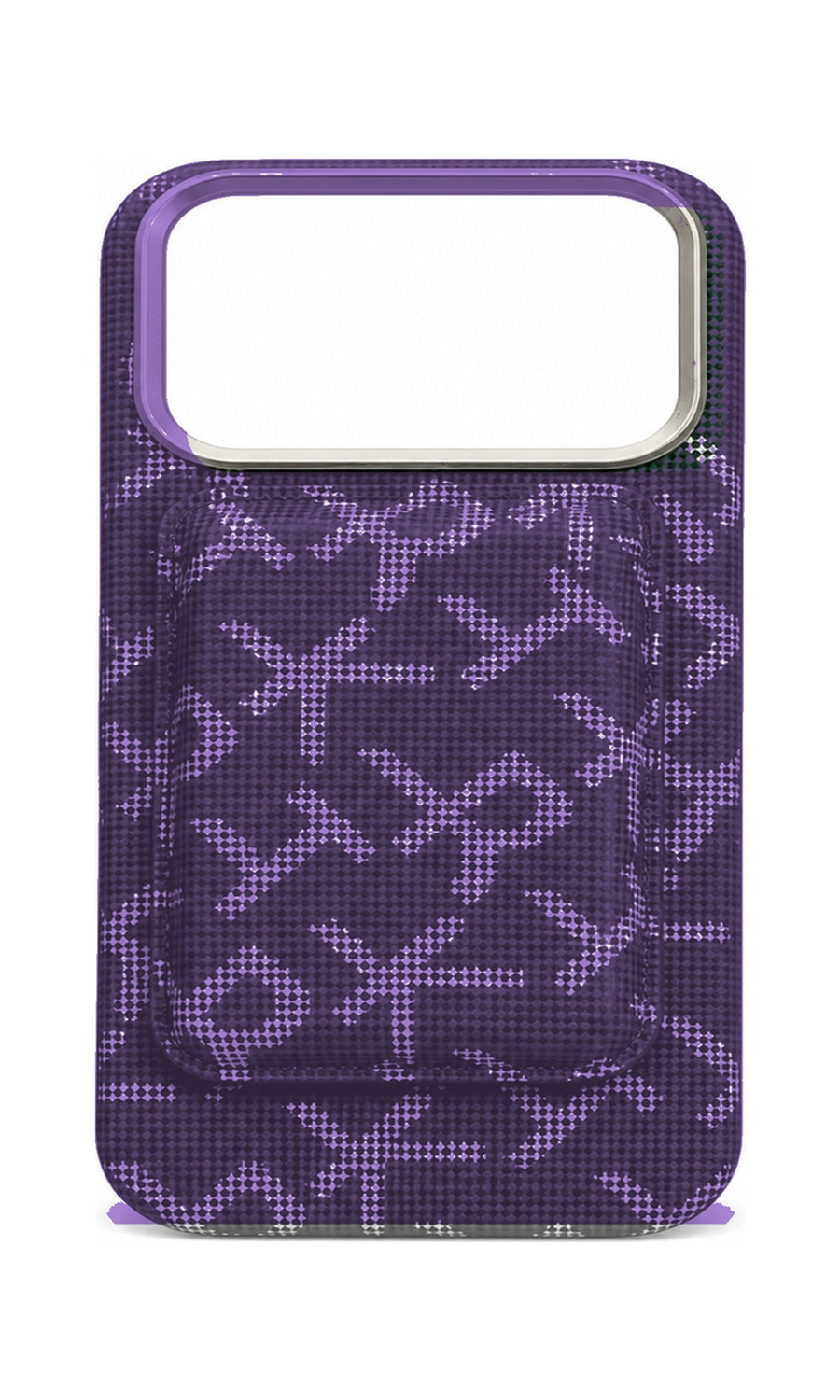 AP Lab Pro color SKU image v1: CedarPurple iPhone case front view — large product scale on white background