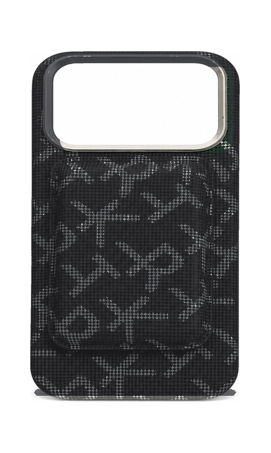 AP Lab Pro color SKU image v1: Graphite Gray iPhone case front view — large product scale on white background