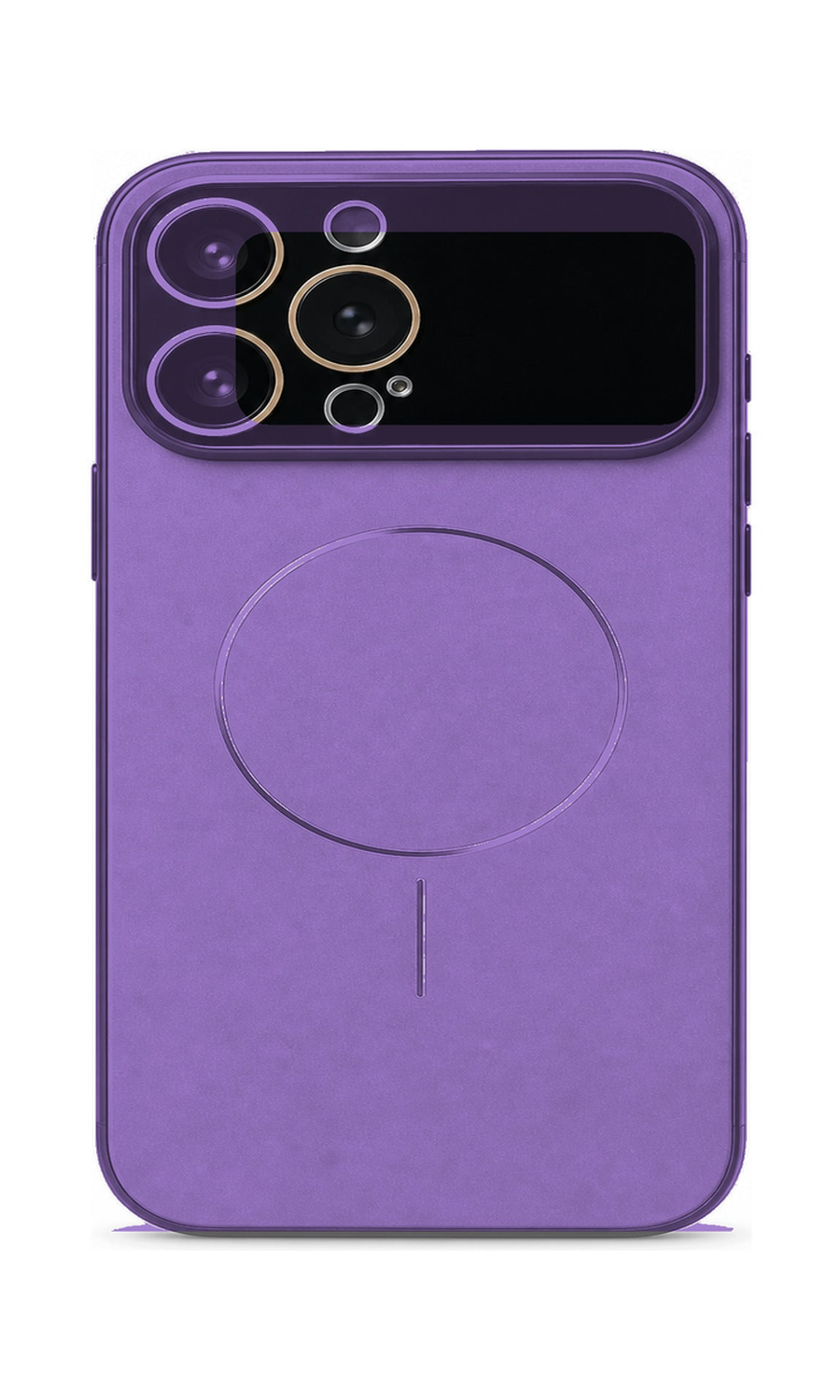 AP Lab Pro color SKU image v1: Midnight Purple iPhone case front view — large product scale on white background