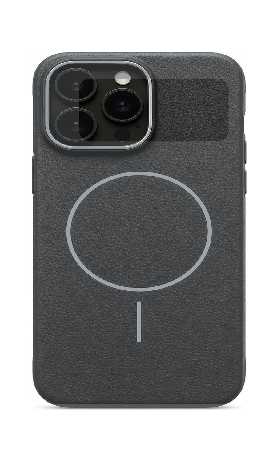 AP Lab Pro color SKU image v1: Gray iPhone case front view — large product scale on white background