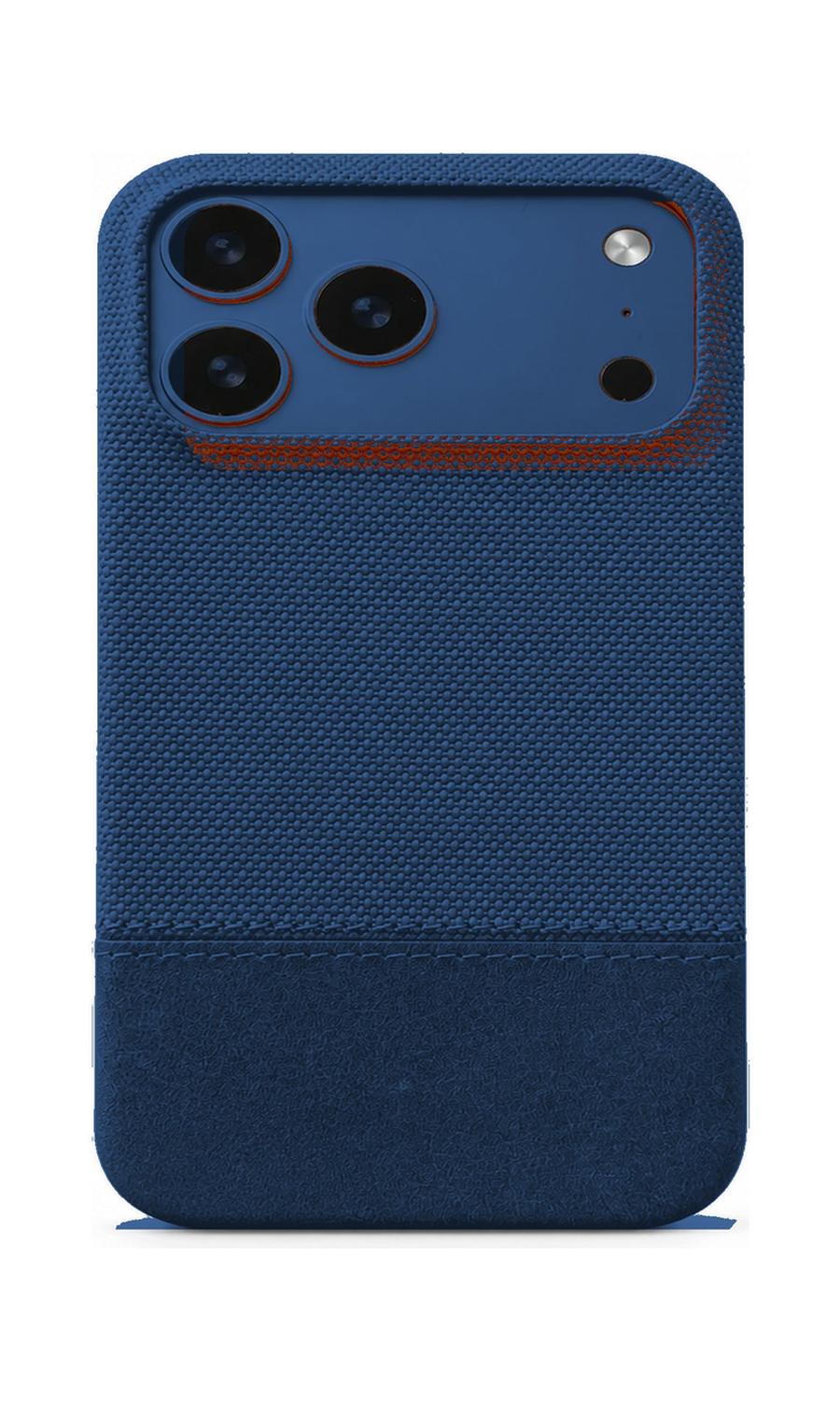 AP Lab Pro color SKU image v1: Deep Blue iPhone case front view — large product scale on white background