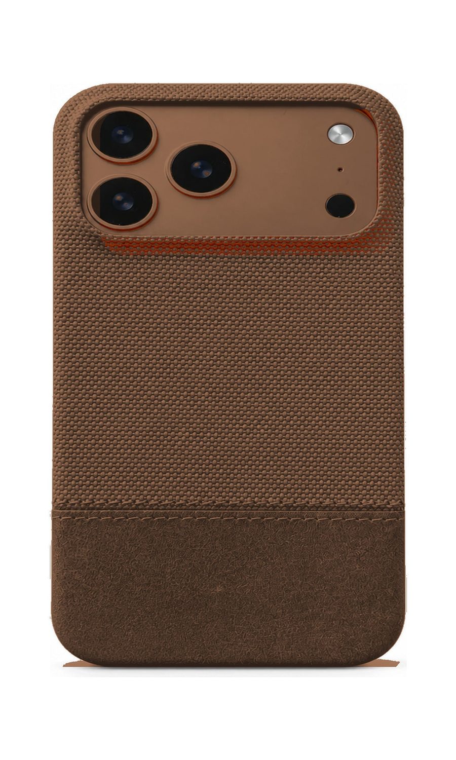 AP Lab Pro color SKU image v1: Brown iPhone case front view — large product scale on white background