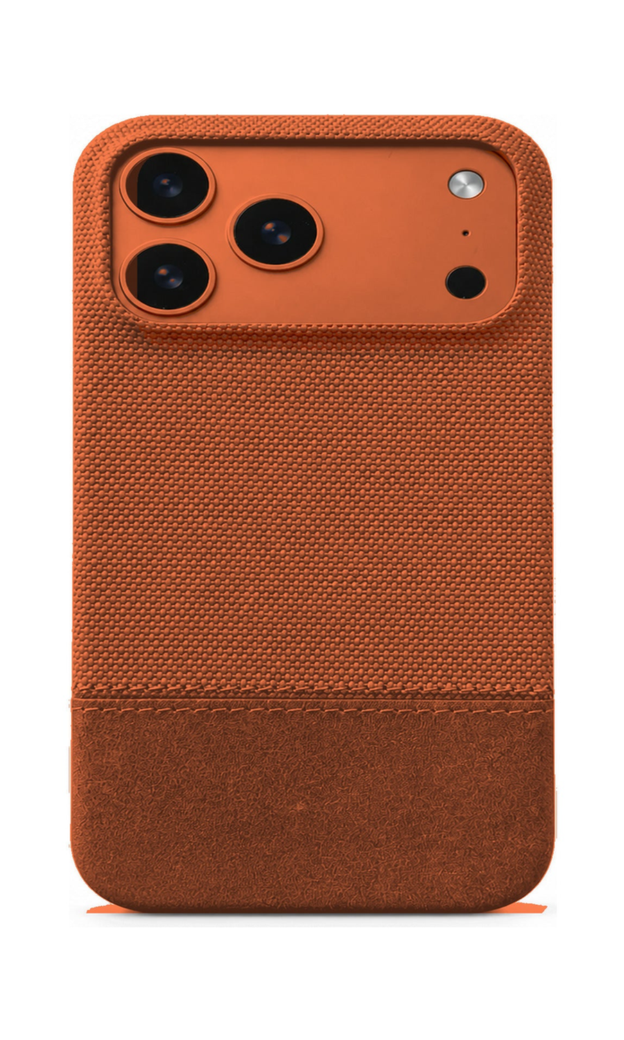 AP Lab Pro color SKU image v1: Orange iPhone case front view — large product scale on white background