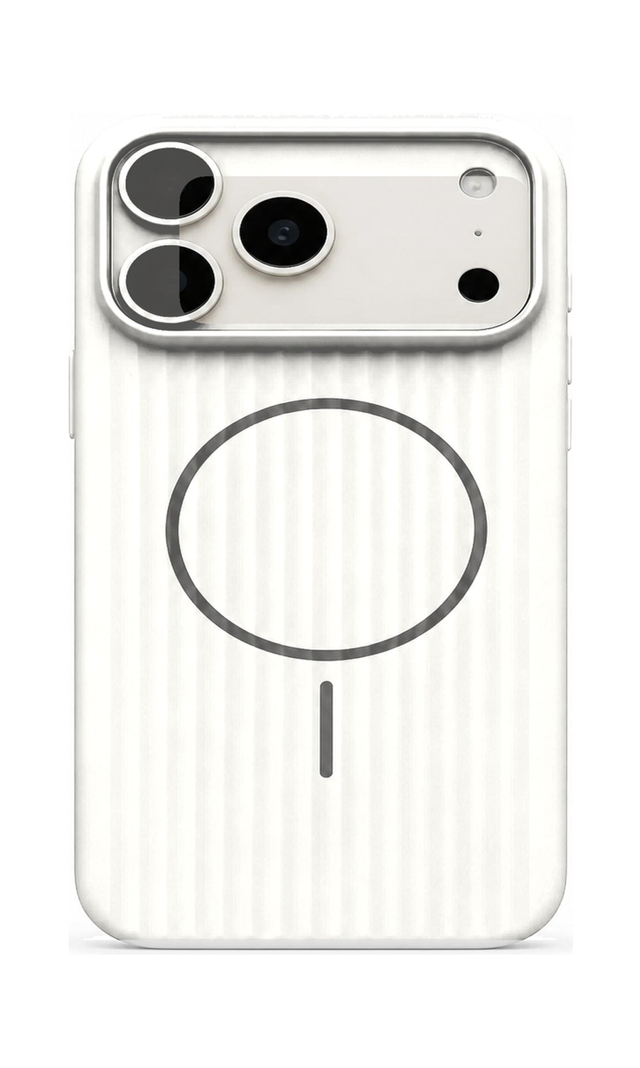 AP Lab Pro color SKU image v1: White iPhone case front view — large product scale on white background