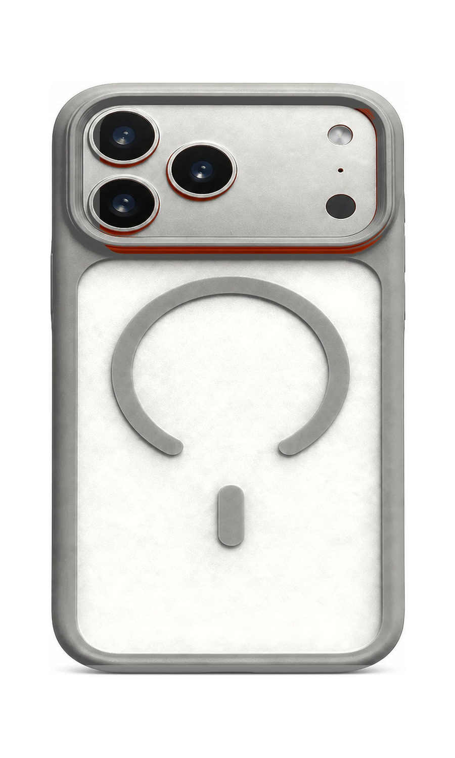 AP Lab Pro color SKU image v1: White iPhone case front view — large product scale on white background
