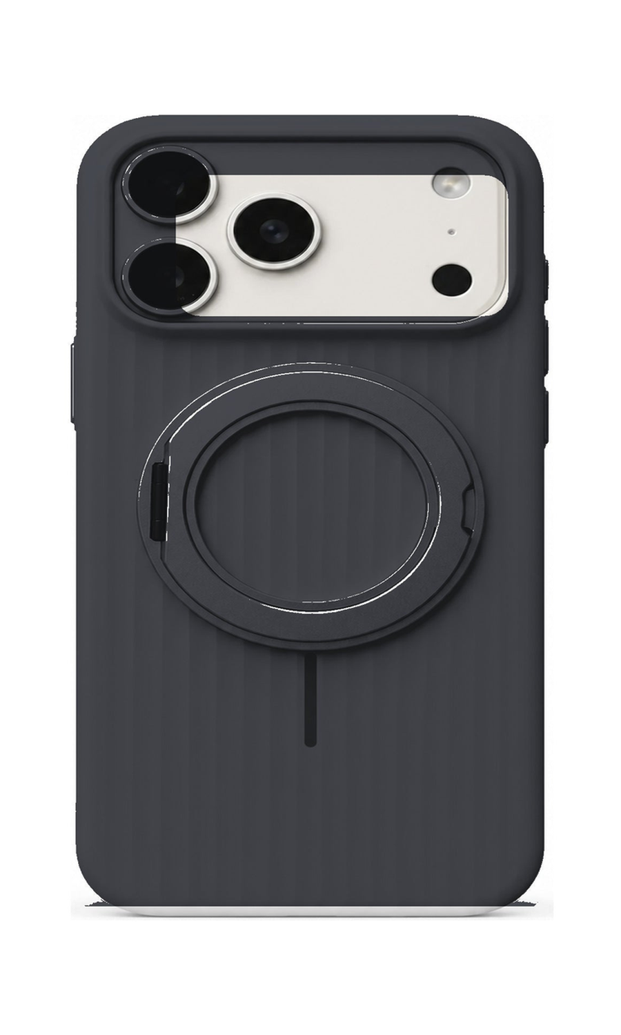 AP Lab Pro color SKU image v1: Black iPhone case front view — large product scale on white background