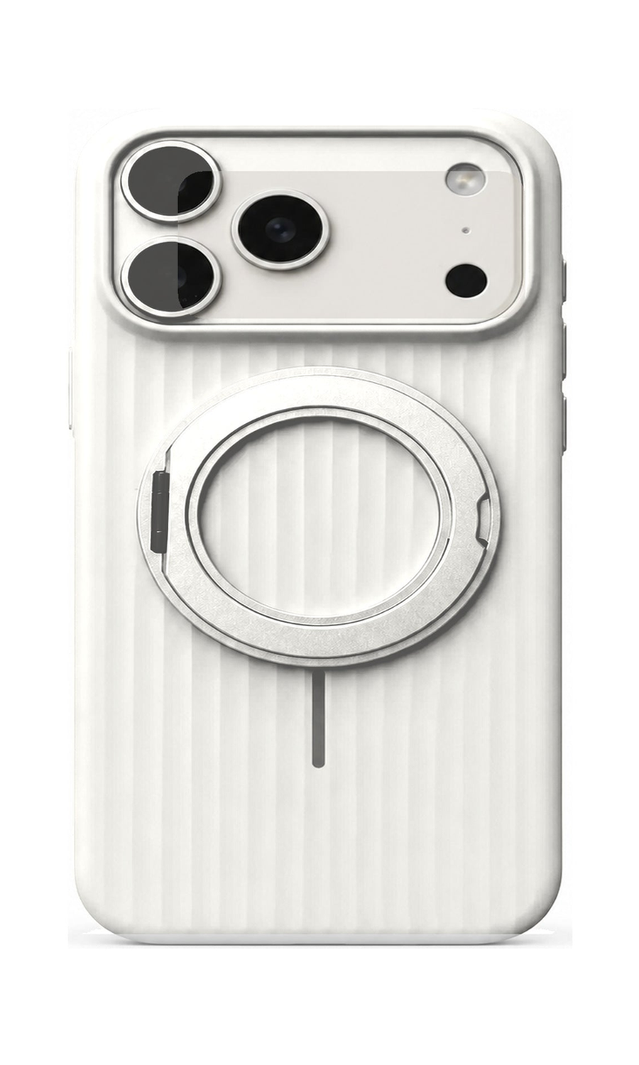 AP Lab Pro color SKU image v1: White iPhone case front view — large product scale on white background