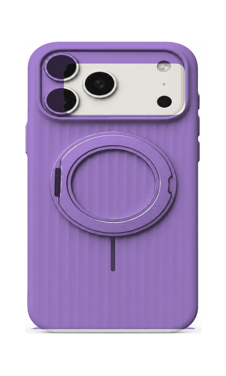 AP Lab Pro color SKU image v1: Purple iPhone case front view — large product scale on white background