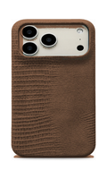 AP Lab Pro color SKU image v1: Brown iPhone case front view — large product scale on white background